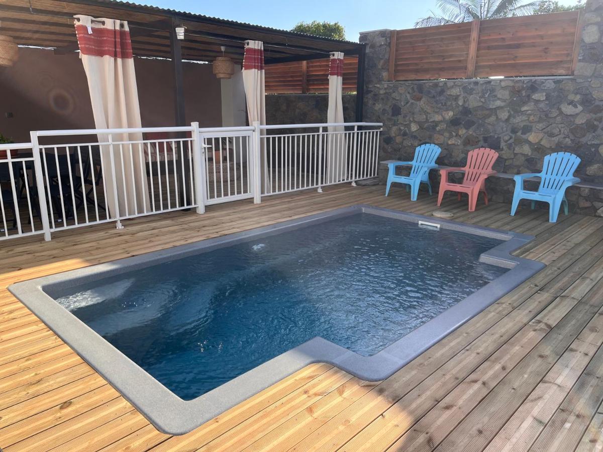 סן-פייר La Casita Creole Villa Avec Piscine Et Jacuzzi מראה חיצוני תמונה
